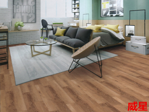 卡曼國(guó)際-密實(shí)底威星商用卷材塑膠地板