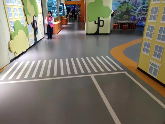 大巨龍幼兒園pvc卷材地板